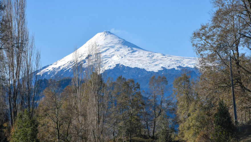 Alerta naranja en volcán Villarrica.