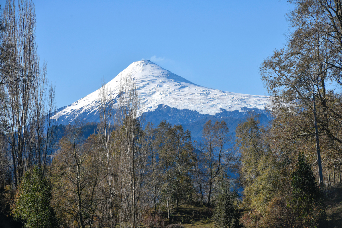 Alerta naranja en volcán Villarrica.