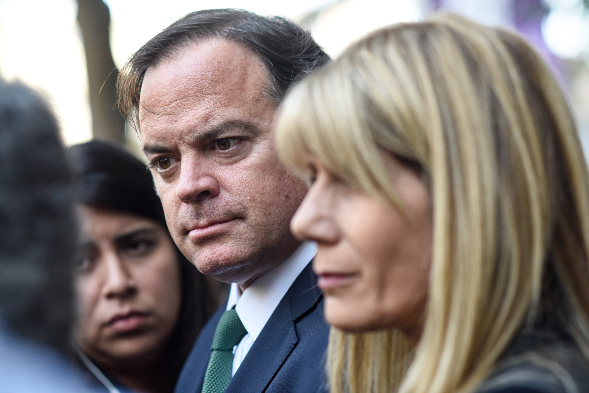 Matías Walker y Ximena Rincón