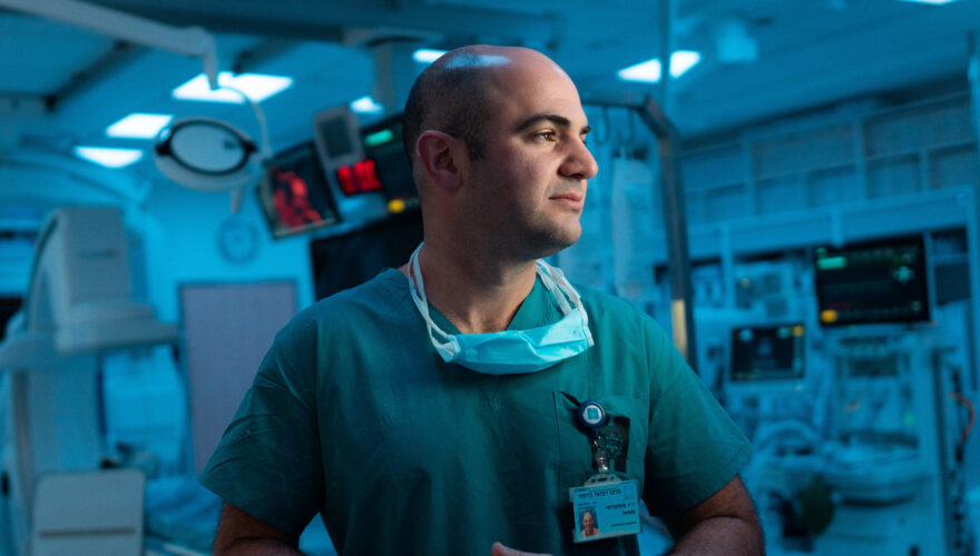 Samuel Moscovici, médico venezolano en Israel