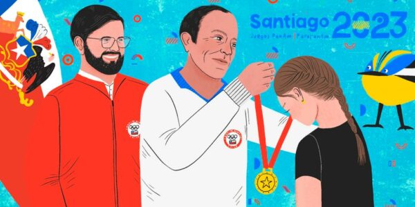 Juegos Panamericanos 2023 (Ilustración: Camila Cruz).