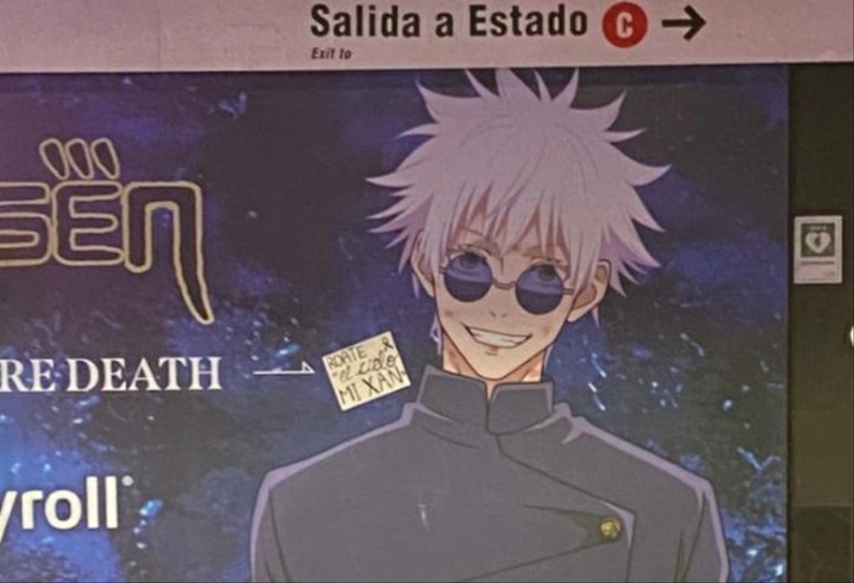 Animita Otaku en el Metro