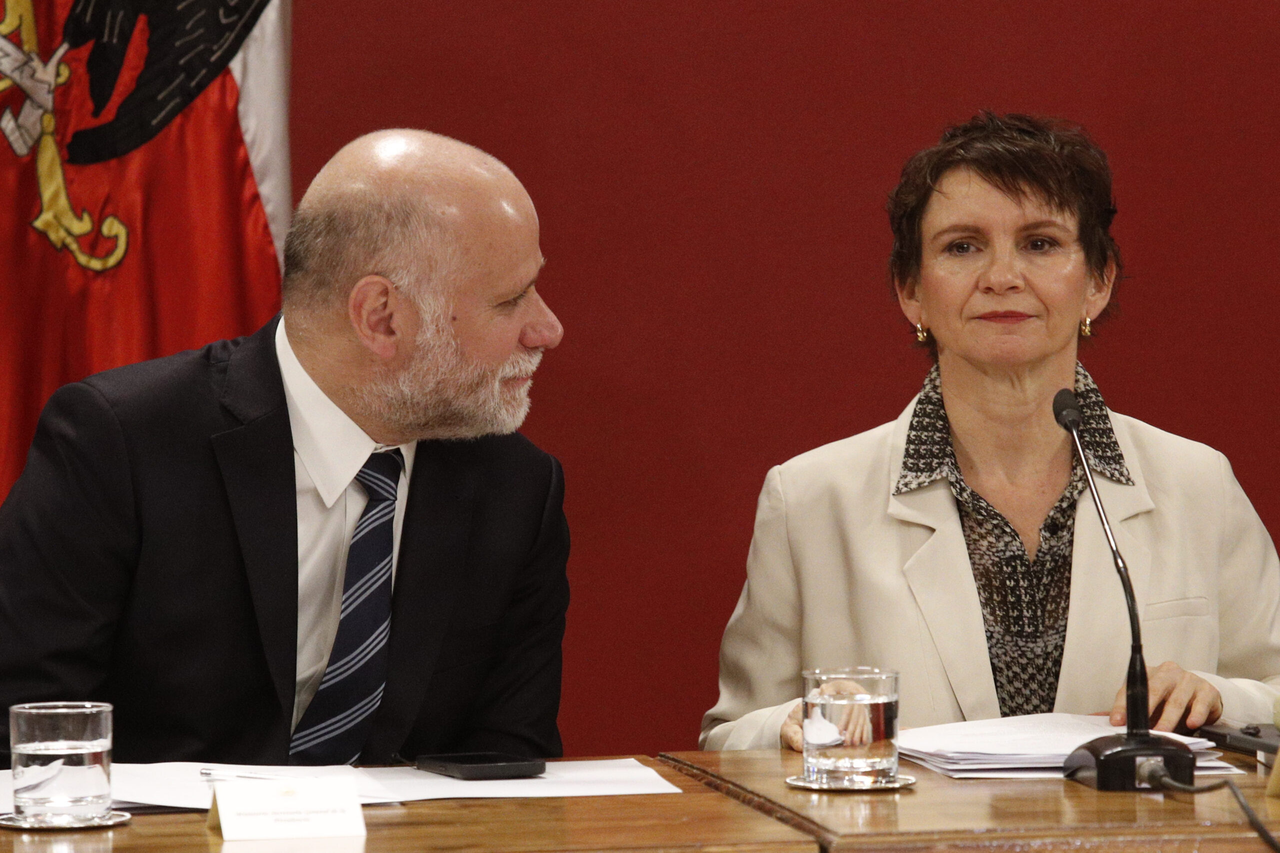 Carolina Tohá y Álvaro Elizalde