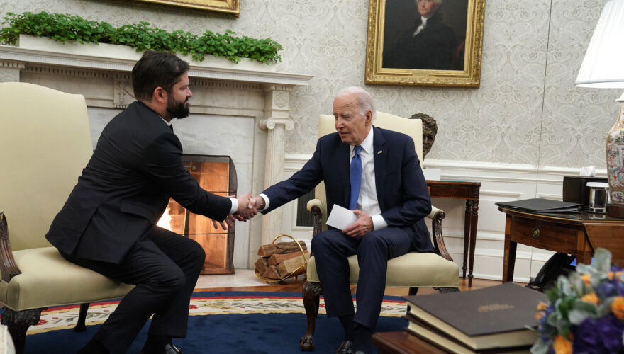 Presidente Boric y Presidente Biden
