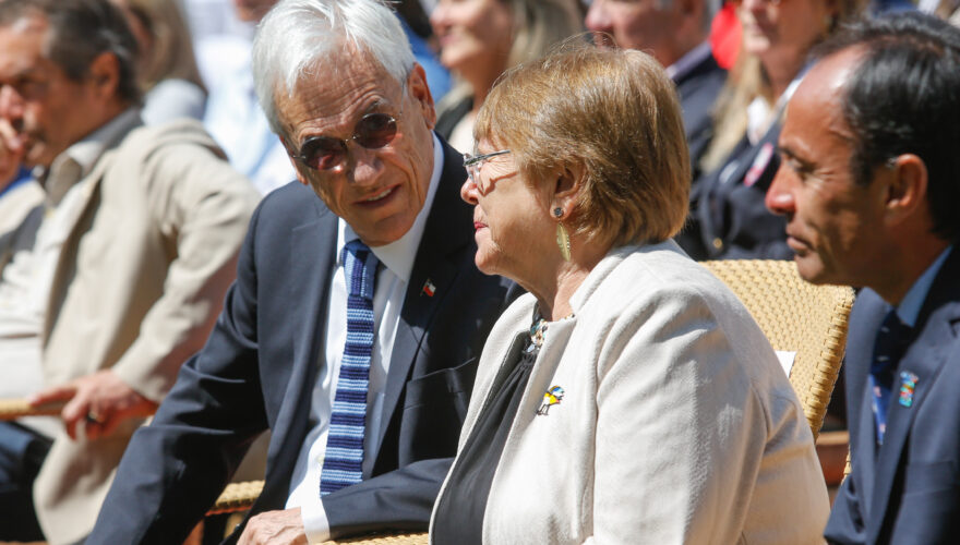 Sebastián Piñera y Michelle Bachelet