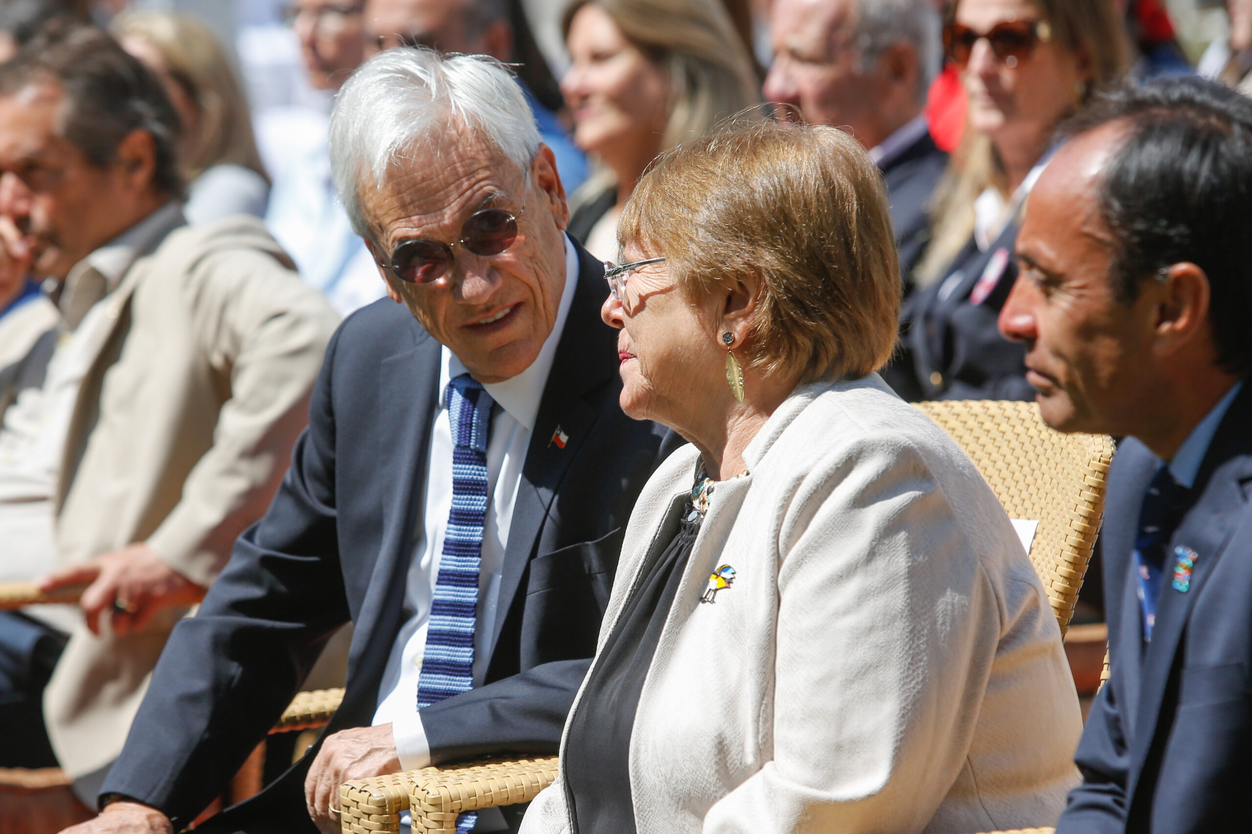 Sebastián Piñera y Michelle Bachelet