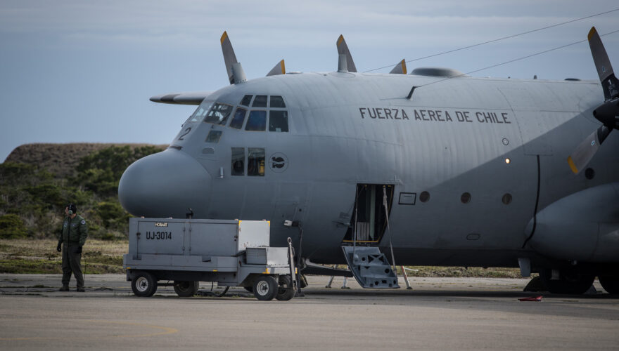 Imagen referencial de un avión Hercules c-130