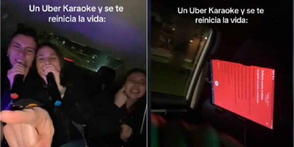 VIRAL. El "Uber Karaoke" que recorre las calles de Santiago y que es furor en redes sociales