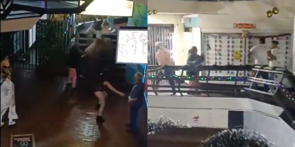 violenta pelea en café con piernas de Valparaíso