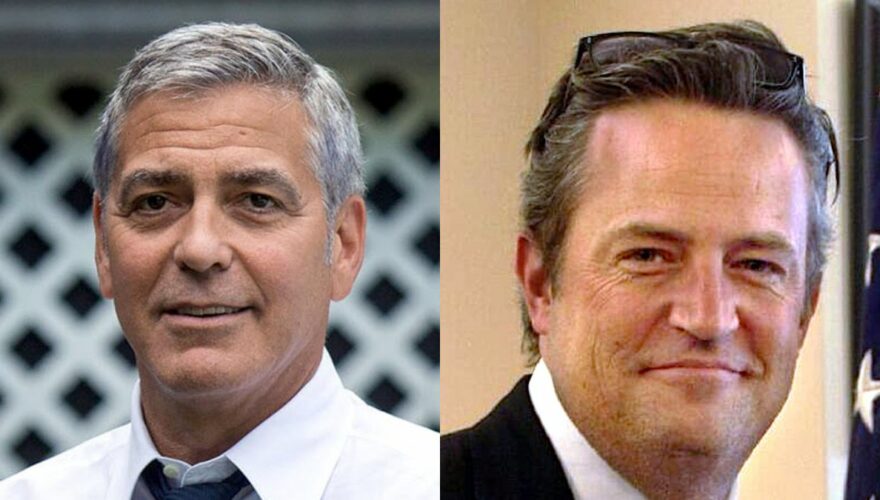 George Clooney y Matthew Perry