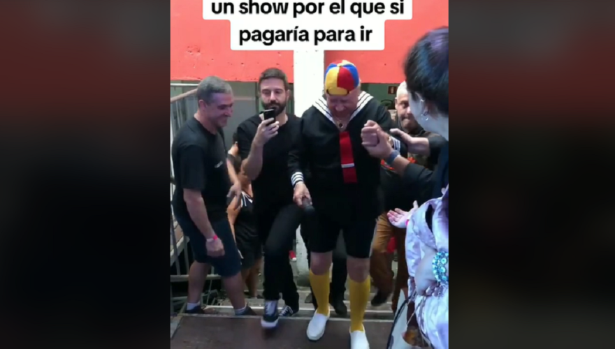 VIRAL. Carlos Villagrán recibe halagos por interpretar a "Kiko", de El Chavo del 8, a sus 80 años y realizar show de baile