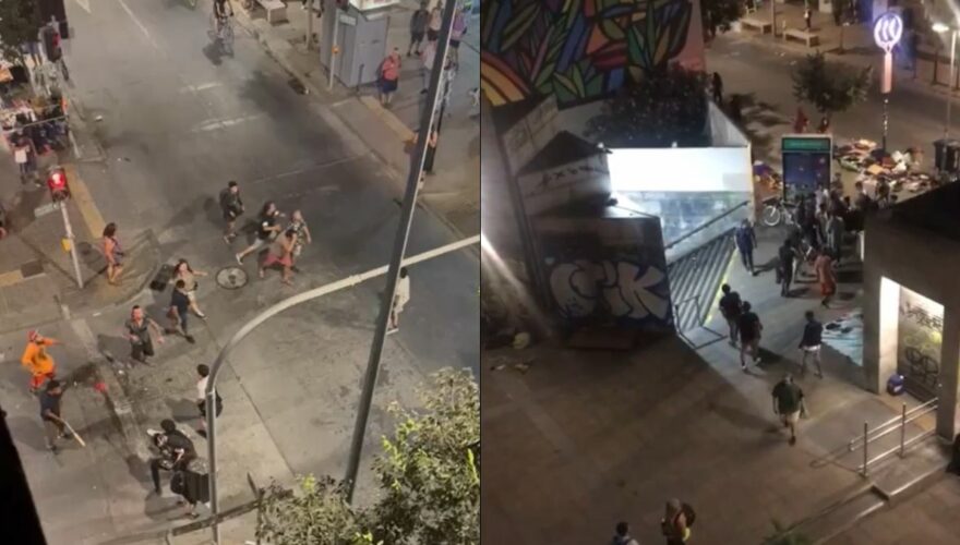 Violencia en Barrio Bellas Artes