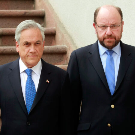Alfredo Moreno recuerda al expresidente Sebastián Piñera