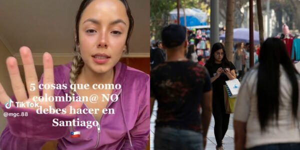 Cinco cosas que no deben hacer colombianos en Santiago