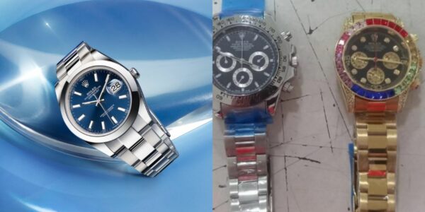 Las querellas de Rolex por relojes falsificados