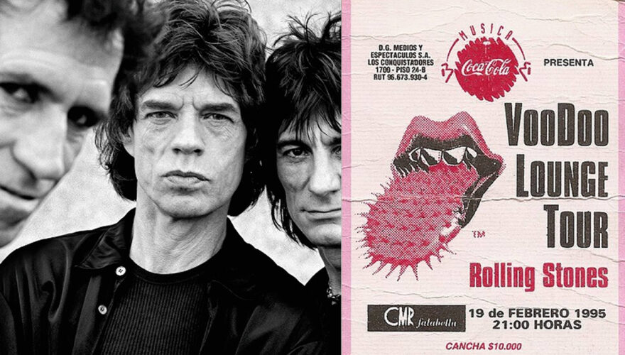 Entradas sin vender y un examen antidrogas: las anécdotas que rodearon el primer concierto de The Rolling Stones en Chile