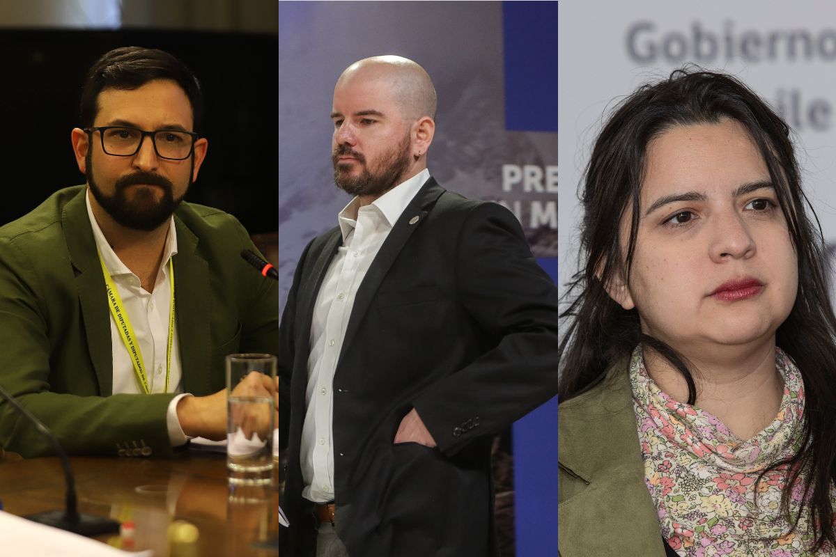 Miguel Crispi, Giorgio Jacson, Javiera Martínez