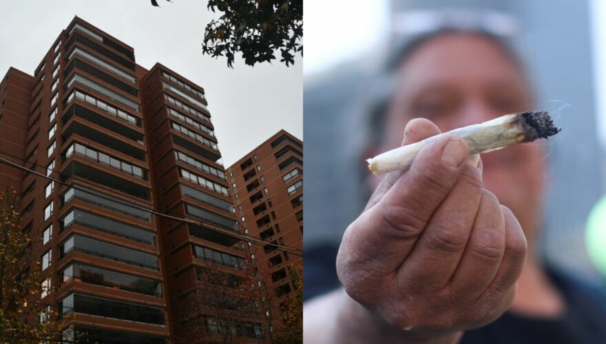 Debate por convivencia en edificios: en el balcón fumamos lo que queremos