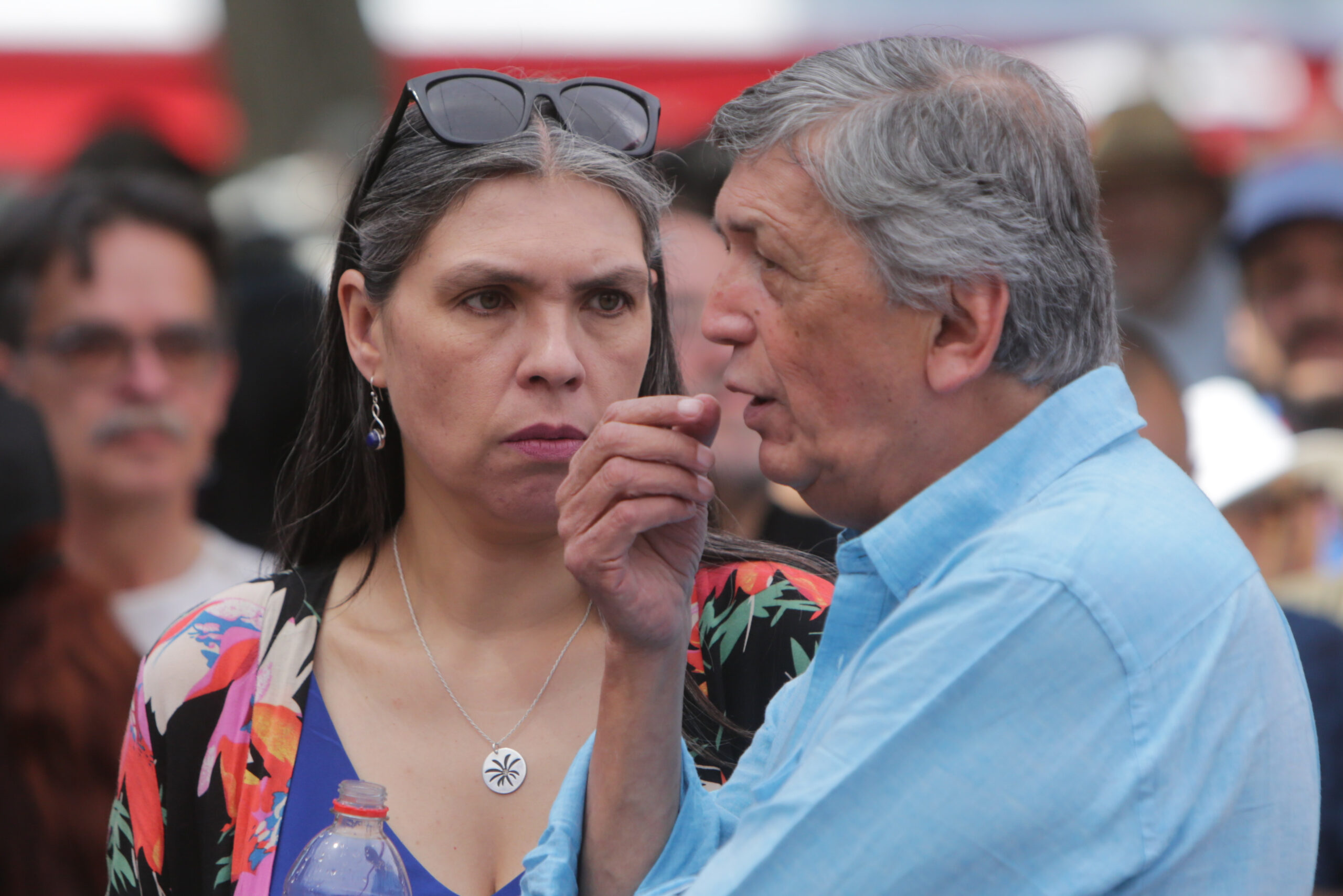 Bárbara Figueroa y Lautaro Carmona