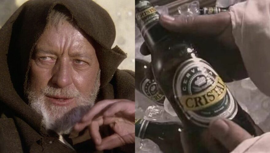 Los comerciales de Canal 13 en que personajes de Star Wars tomaban cerveza Cristal