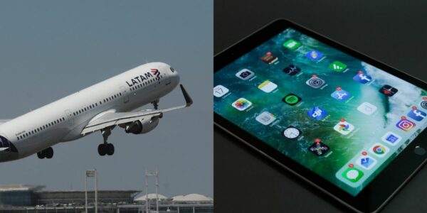 Latam se querella por robo de 13 iPad desde aviones