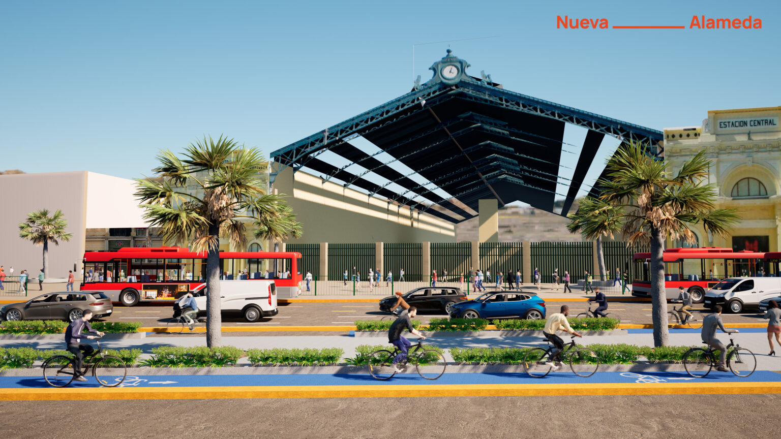 Cómo será la nueva red de ciclovías que se construirá en Santiago