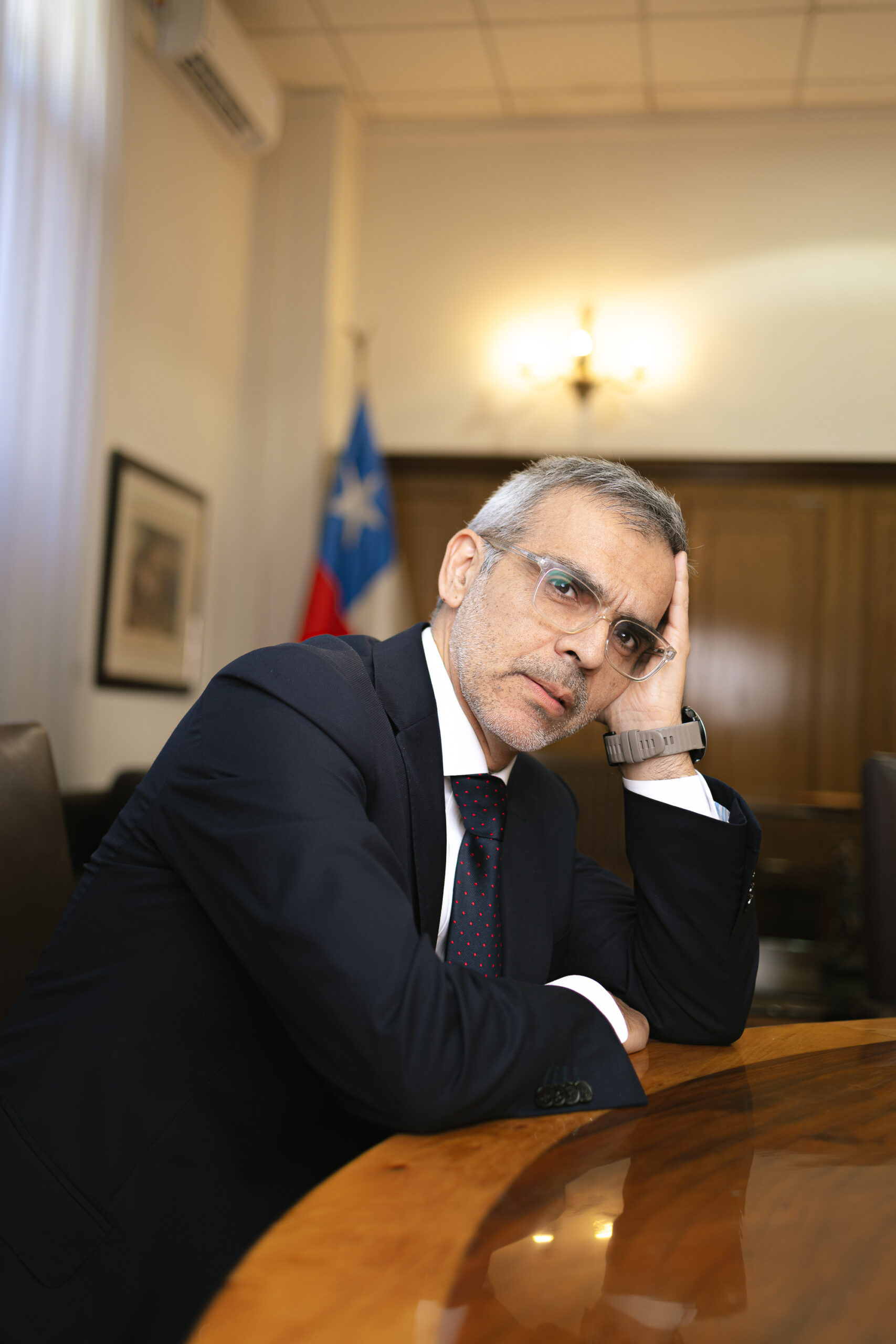 Luis Cordero, ministro de Justicia.