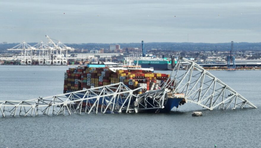 Caída del puente Francis Scott Key en Baltimore