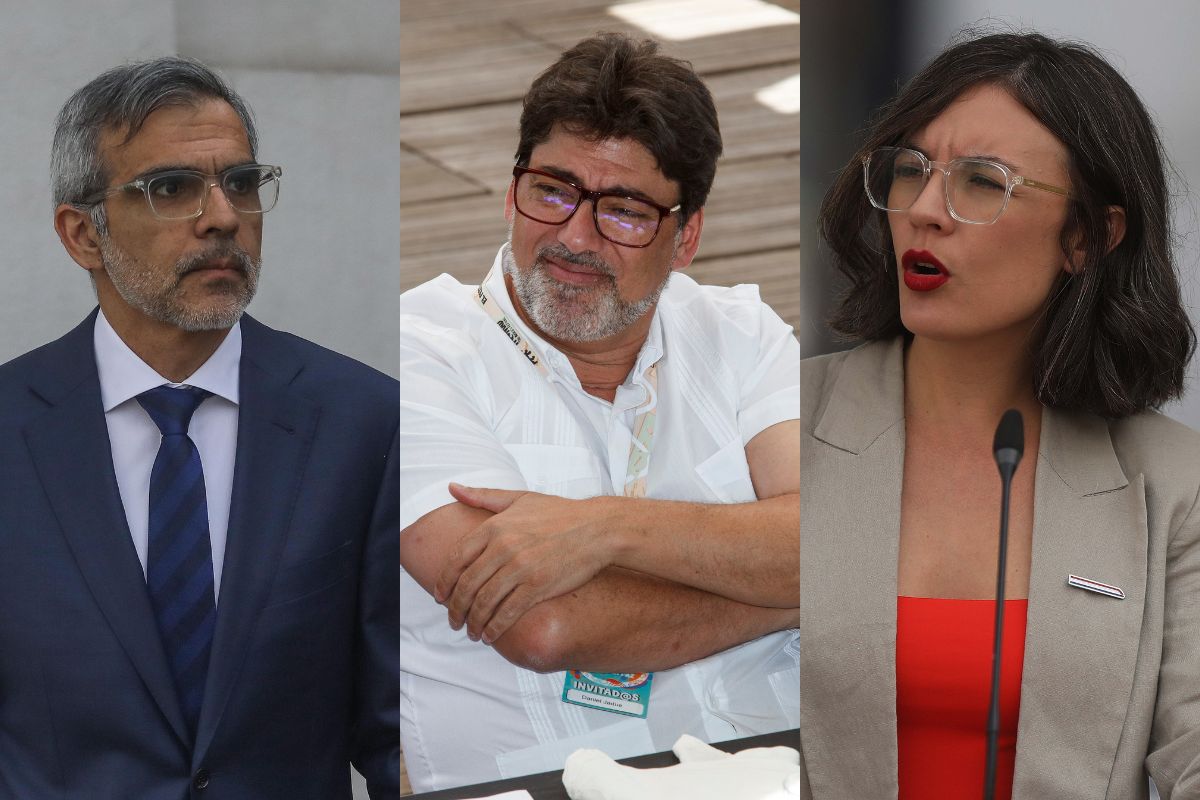 Luis Cordero, Daniel Jadue, Camila Vallejo