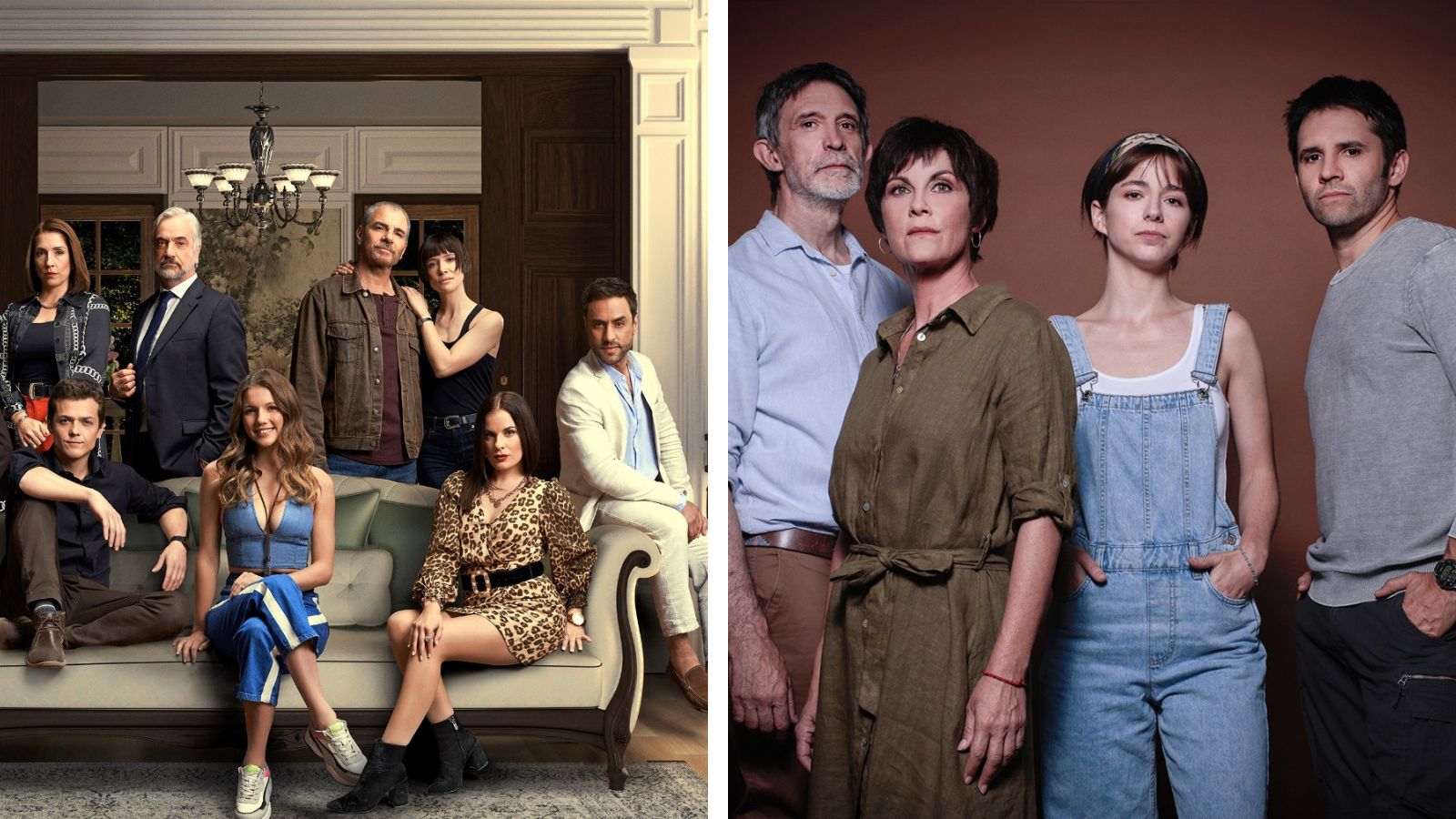 Al sur del corazón y Secretos de Familia