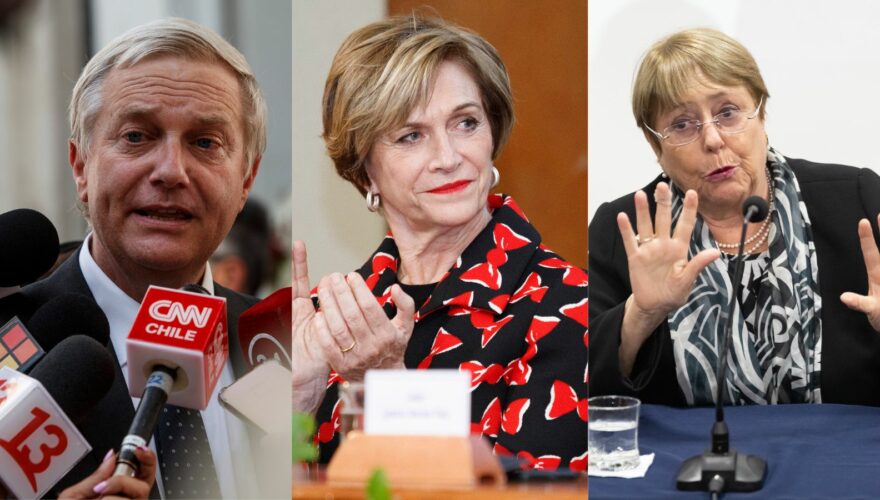 Kast, Matthei y Bachelet