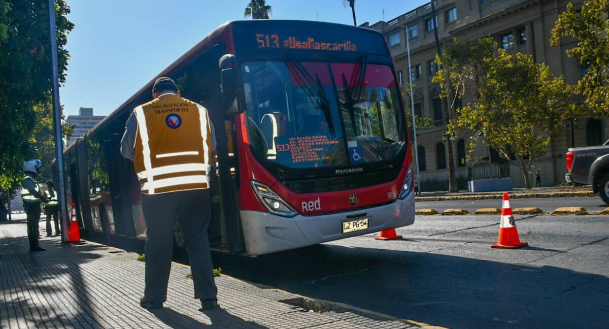 Buses red