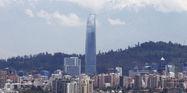 Santiago, la ciudad moderna.