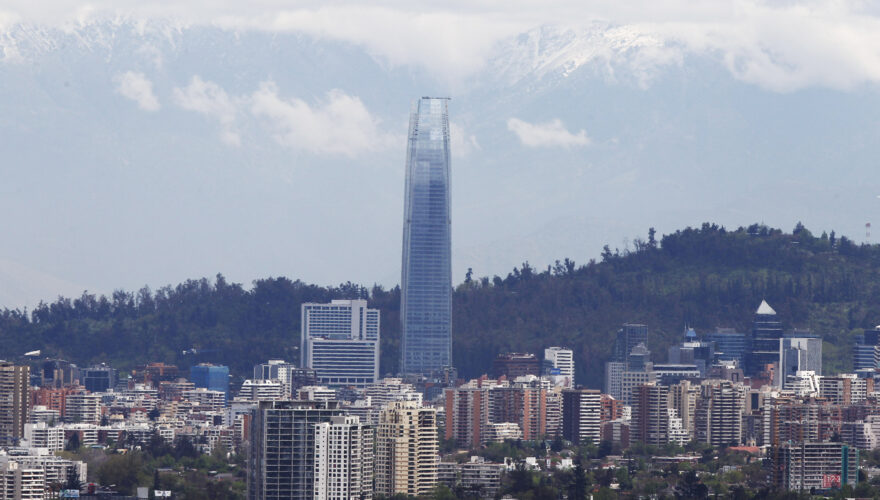 Santiago, la ciudad moderna.