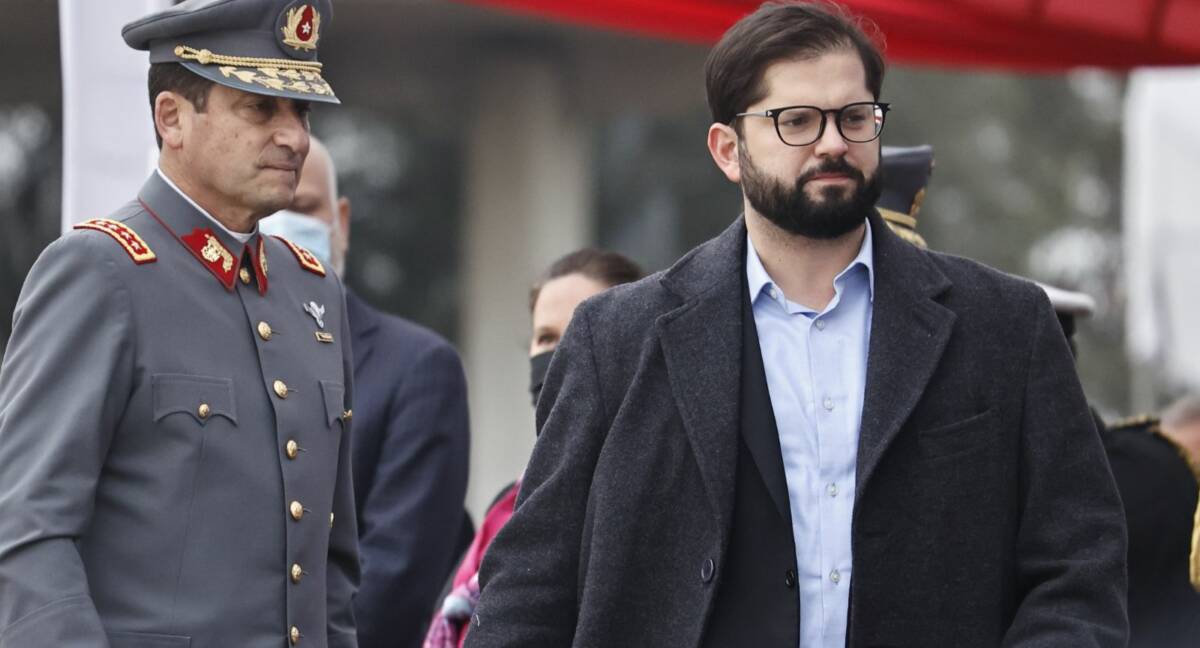 Javier Iturriaga y Gabriel Boric