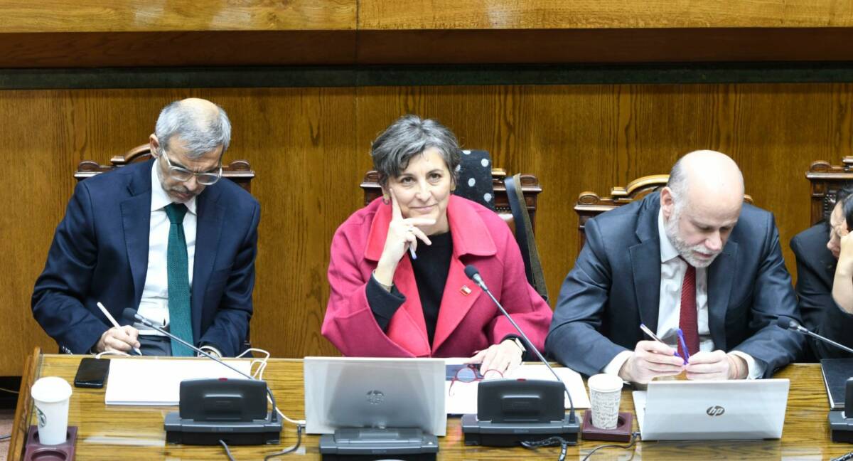 Luis Cordero, Ximena Aguilera y Álvaro Elizalde