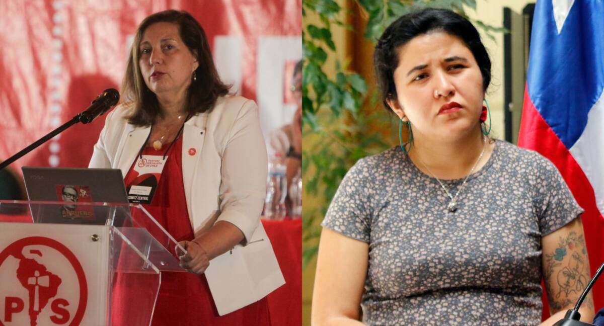 Paulina Vodanovic y Daniela Serrano