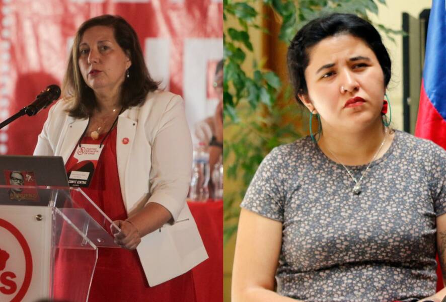 Paulina Vodanovic y Daniela Serrano