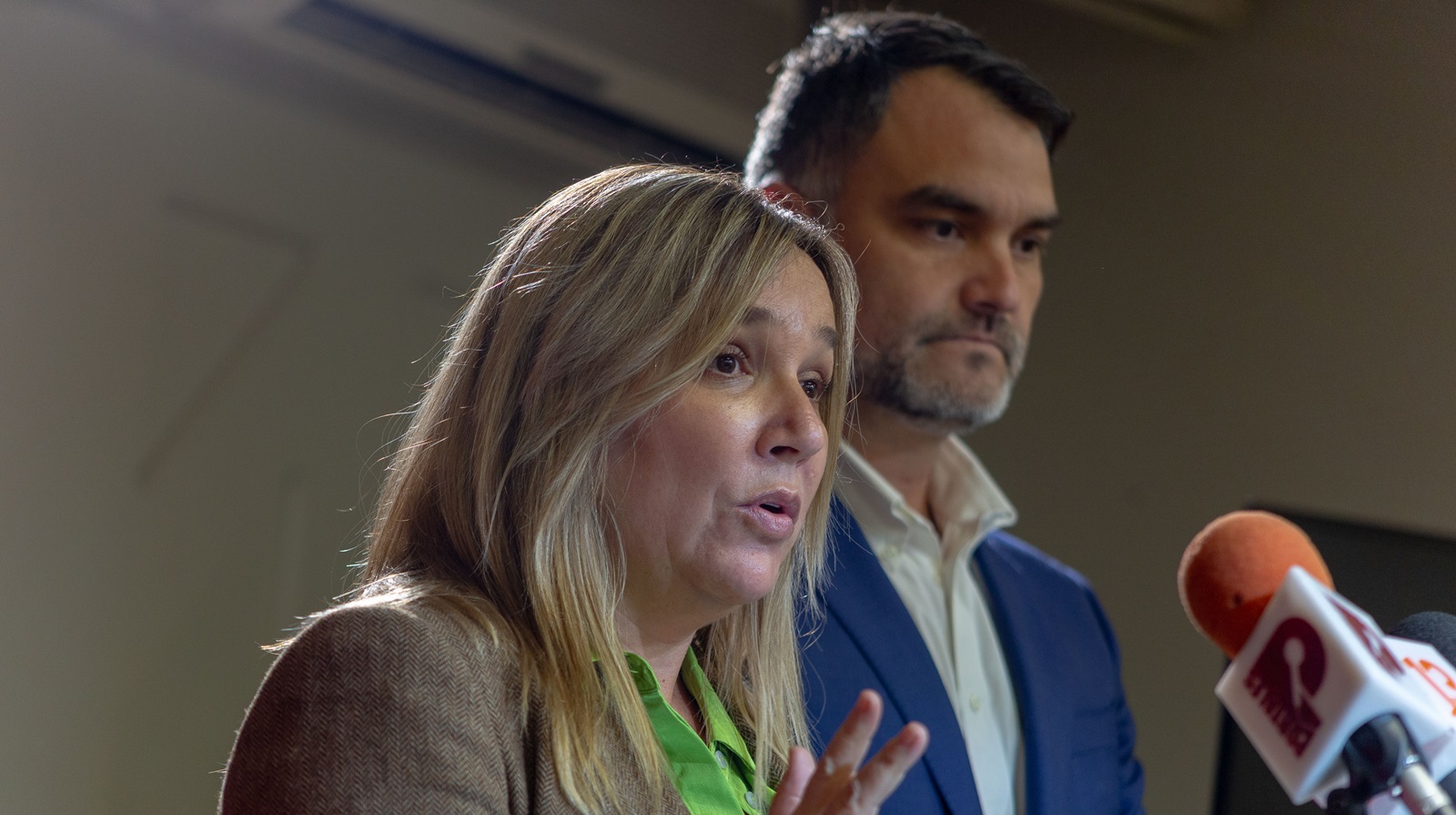 Javier Macaya y María José Hoffmann