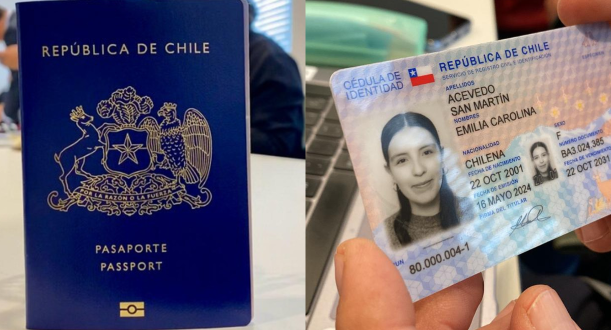 Carnet y pasaporte