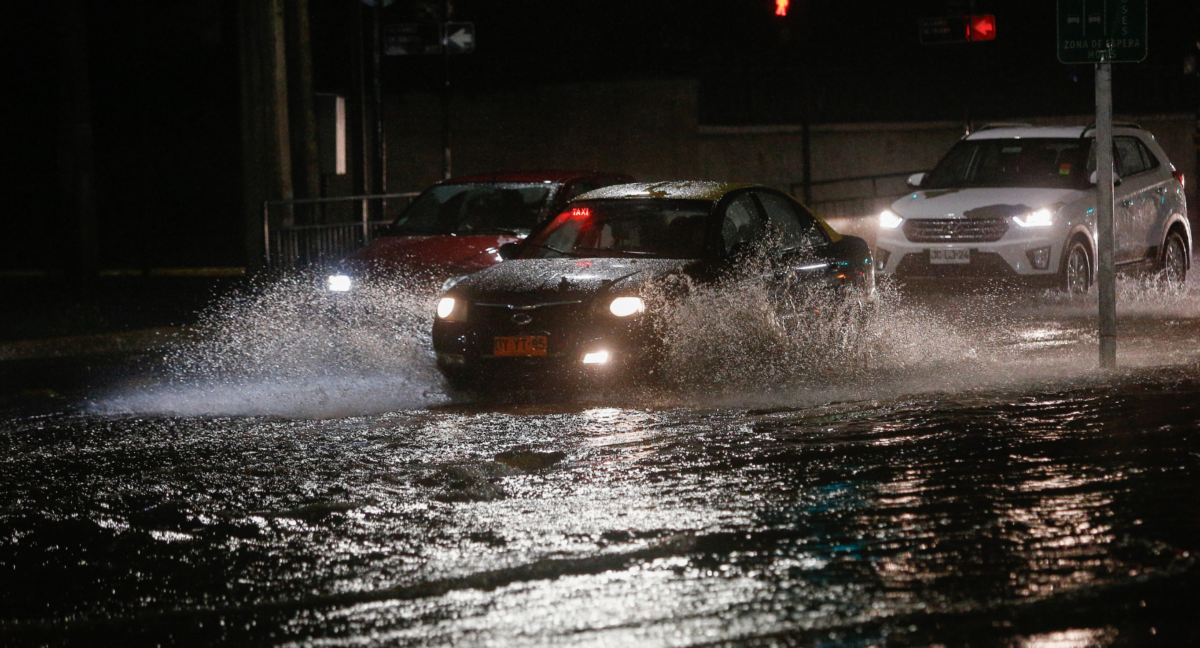 Lluvia en la Región Metropolitana