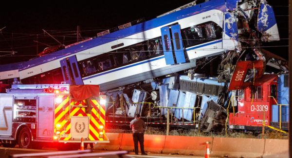 Accidente Ferroviario en San Bernardo / Agencia Uno
