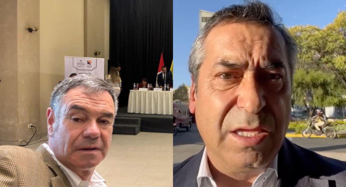 Parlamentarios en Bolivia