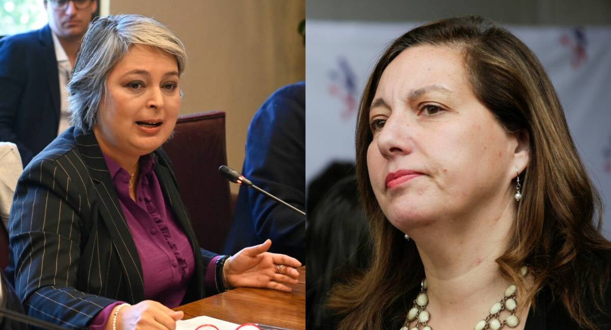 Jeannette Jara y Paulina Vodanovic