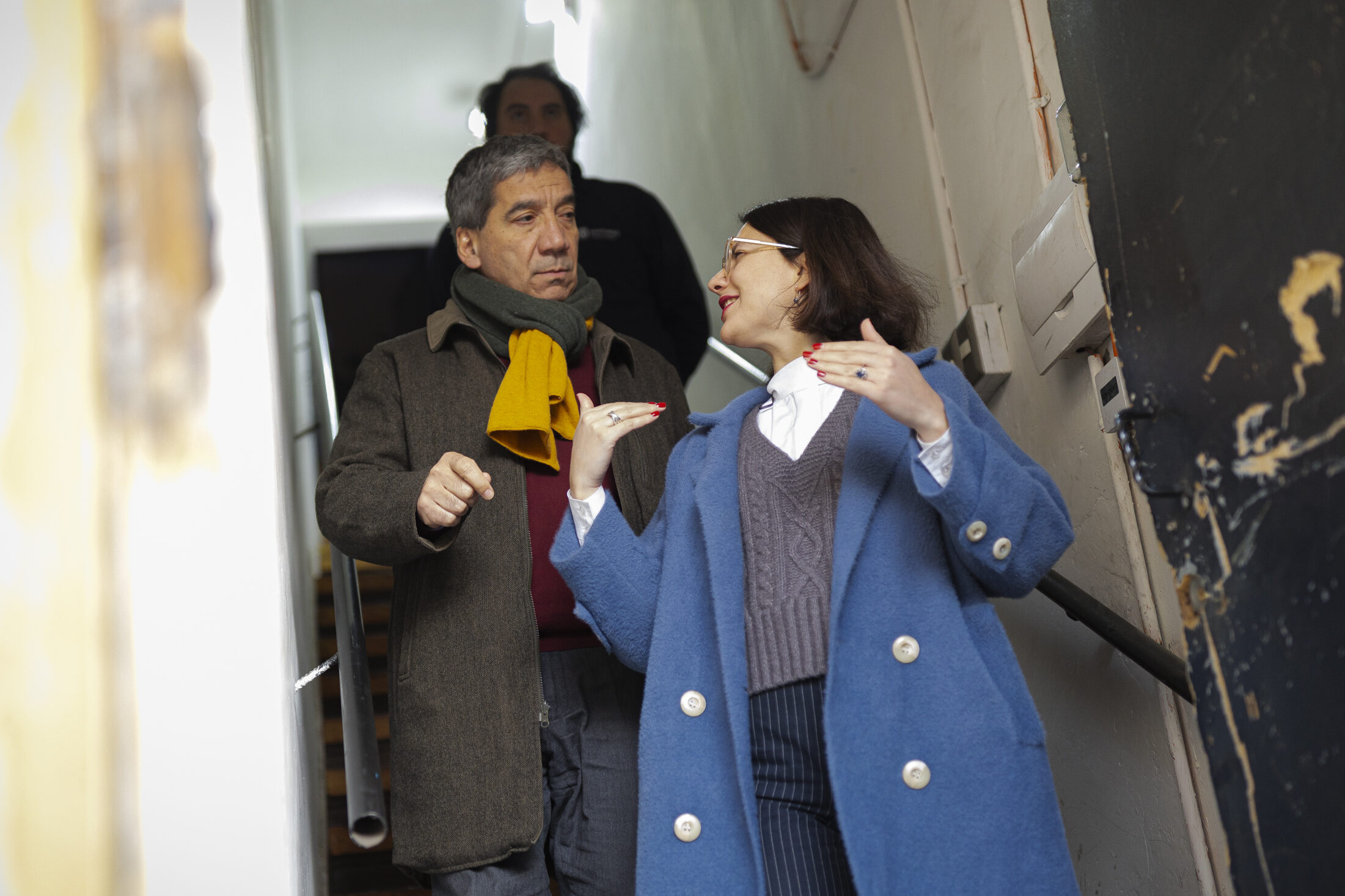 Irací Hassler junto a Gonzalo Durán.