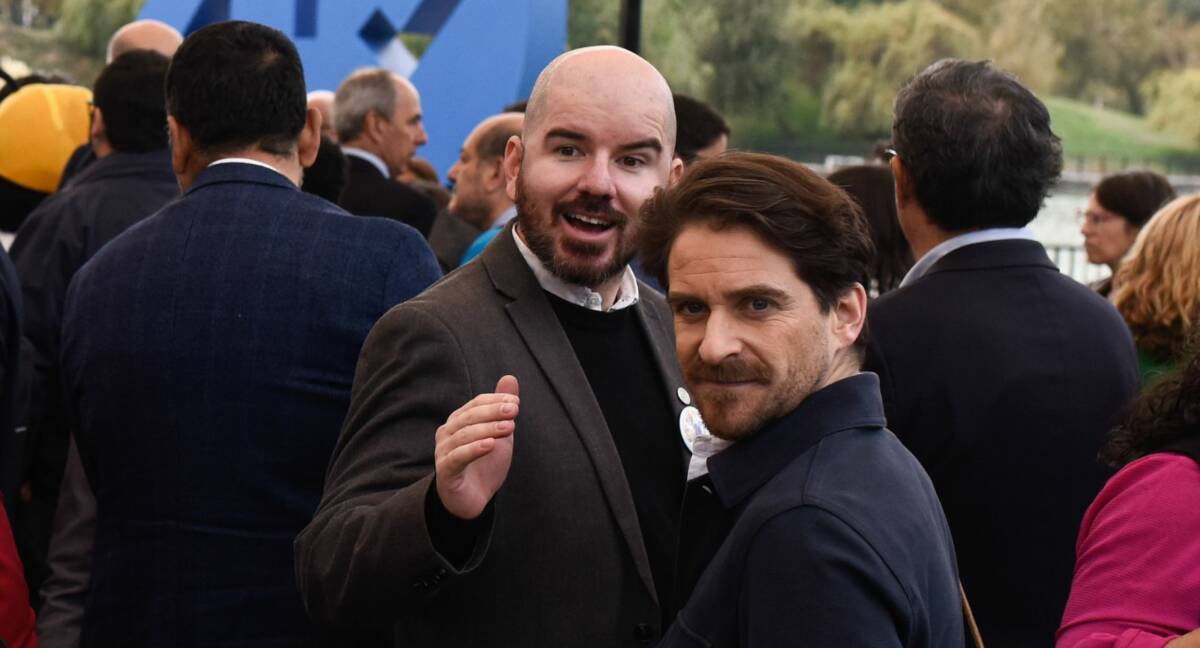 Giorgio Jackson y Gonzalo Winter
