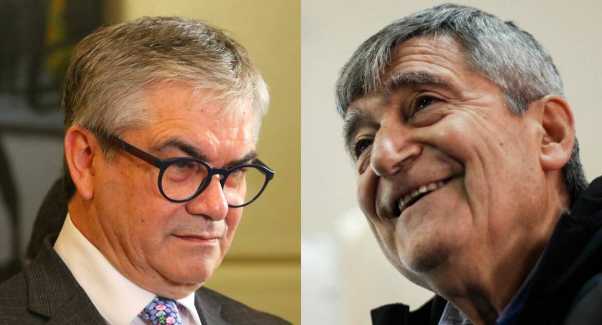 Mario Marcel y Camilo Escalona