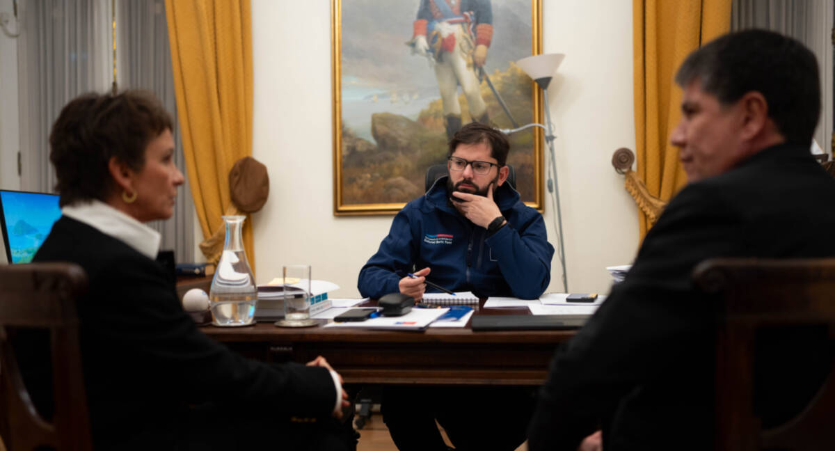 Boric, Tohá y Monsalve