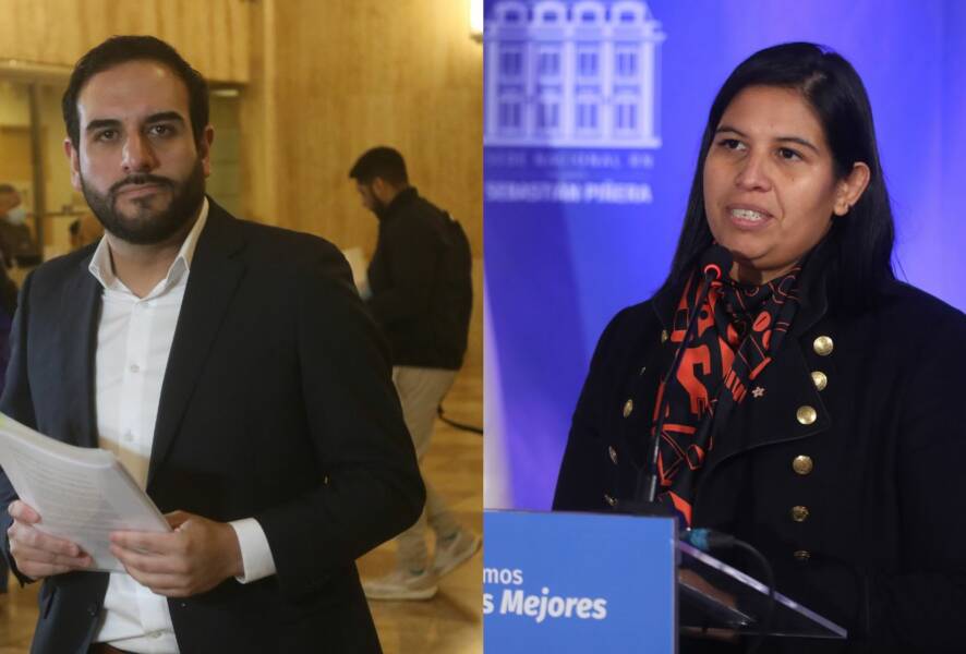Felipe Cruz y Andrea Balladares