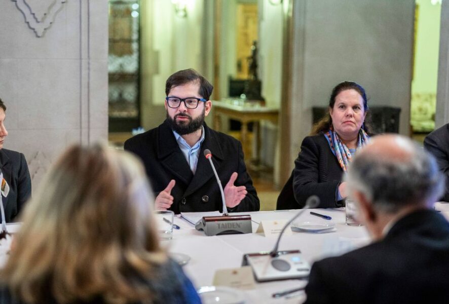 Gabriel Boric reunión de seguridad